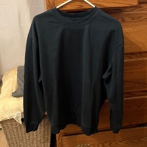 Old Navy Dark Green Crewneck Sweatshirt Size Large Tall